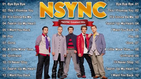 BEST SONGS OF NSYNC PLAYLIST 2024 NSYNC GREATEST HITS FULL ALBUM YouTube