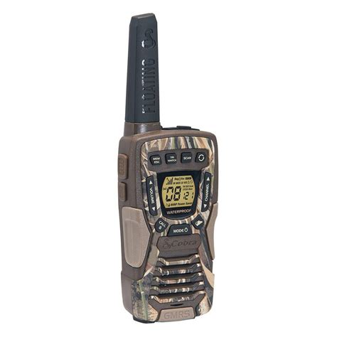 Cobra Acxt R Flt Floating Waterproof Frs Two Way Radios Camouflage