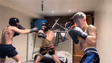 Year Old Vs Year Old Amateur Boxing Sparring YouTube