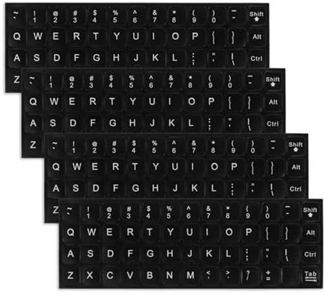 Amazon English Keyboard Stickers Pcs Universal Laptop Keyboard