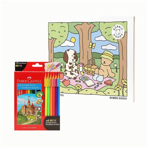 Bobbie Goods Lapis De Cor - Kit Bobbie Goods Oficial Com Lápis De Cor Faber Castell | Shopee Brasil