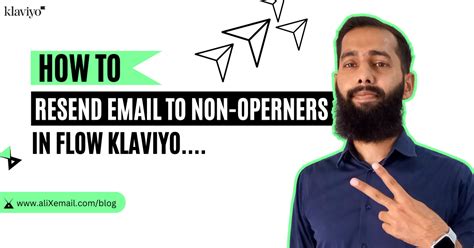 How To Resend Email To Non Openers In Flow Klaviyo