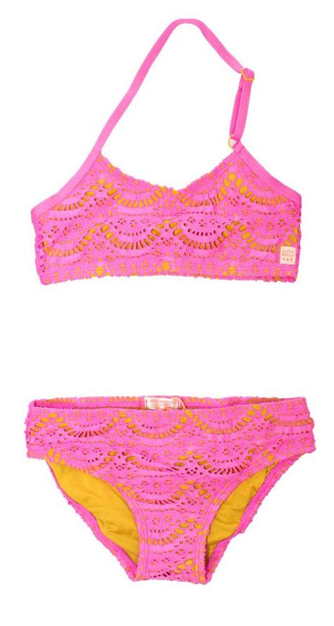 Scotch RBelle Bikini In Pink Mit Spitzendetails Scotch RBelle Cinderella Kindermoden