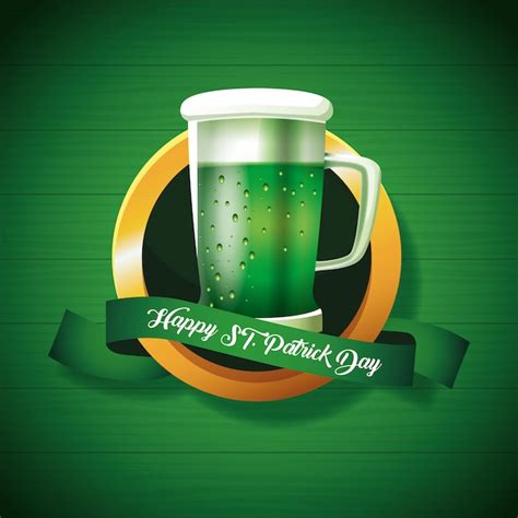 Premium Vector Happy Saint Patricks Day