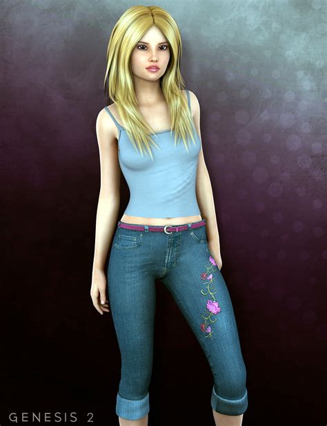 Casual Cool For Genesis 2 Female S Daz 3d