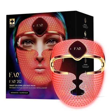 FOREO LED-маска FAQ™ 202 с 7 типами LED-света и NIR-cветом купить по ...