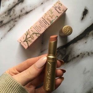 Too Faced Makeup Nwt Too Faced Naughty Nude Lip Cream Poshmark