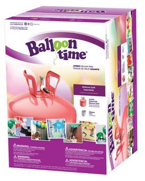 Balloon Time Jumbo 12" Helium Tank Blend Kit 3 PACK - Walmart.com