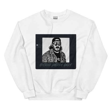 HOT ROD DADDY ANDY PIXEL DADDY Unisex Sweatshirt Brainbuster Tees
