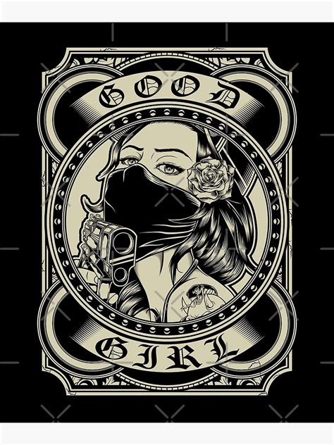 "Good Girl - Gangster - Chicana - HipHop - Tattoo Art - Graffiti ...