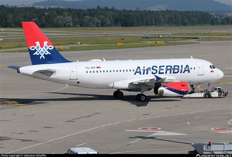 YU APF Air Serbia Airbus A319 132 Photo By Sebastian Schaffer ID