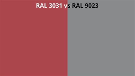 Ral 3031 Vs 9023 Ral Colour Chart Uk