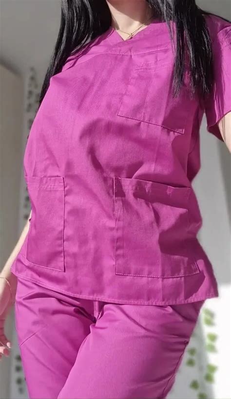 Would You Have Guessed My Tits Are This Big With Scrubs On