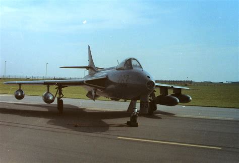 Xf Vl Hawker Hunter Ga Fradu Raf Waddington Flickr