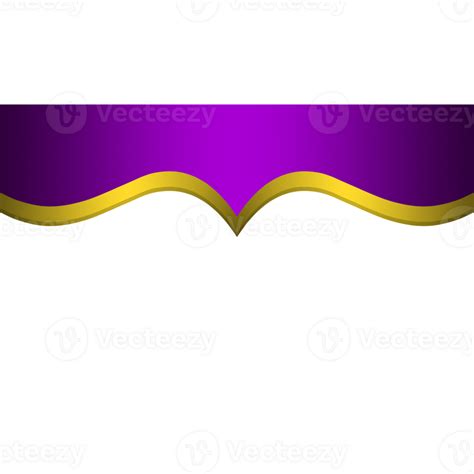 Gold Border Frame Design On Purple Gradient Background 30776543 Png