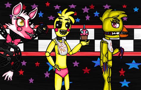 Fnaf 2 Ladies Night By Insanitygirl123 On Deviantart