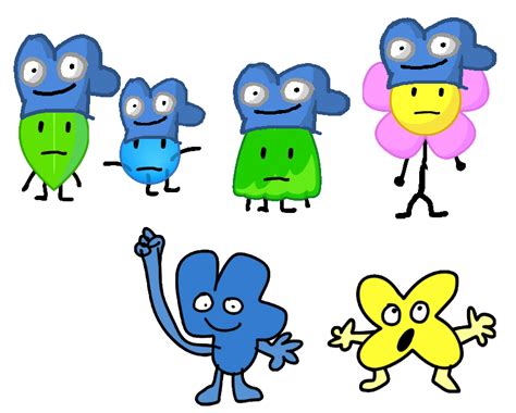 4 Contestants Left Of Battle For Bfb But With Caps By Abbysek On Deviantart