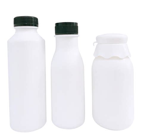 Hdpe Milky White Milk Bottles Multi Specification Wide Mouth