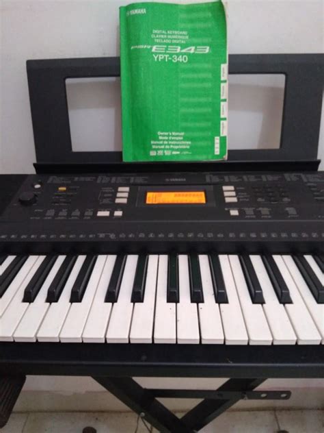 Jual Keyboard Yamaha PSR E343 Music Media Instruments On Carousell