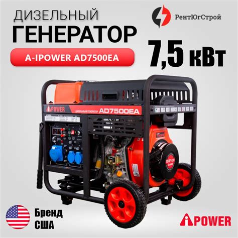 Дизельный генератор Дизельные генераторы AD7500EA купить в Краснодаре ...