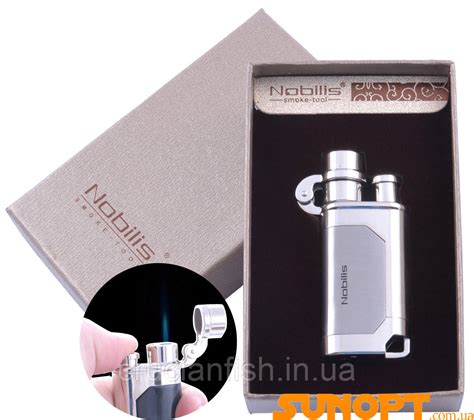 Зажигалка подарочная Nobilis ( Острое пламя) №4004 Silver (ID ...