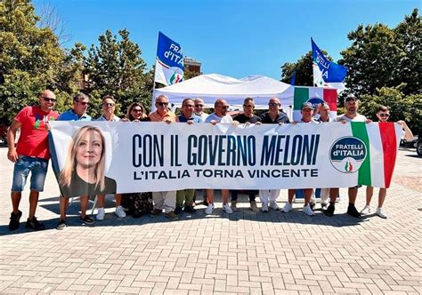 Fratelli D Italia Ieri A Tarquinia E Montalto La Campagna Estiva