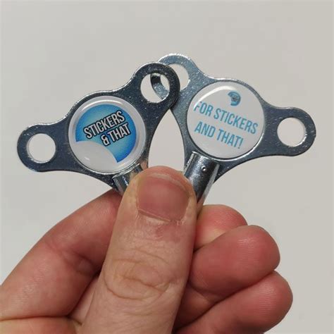 Branded Radiator Keys With Your Logo And Details Quality Finish