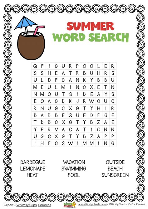 Free Printable Wordsearch