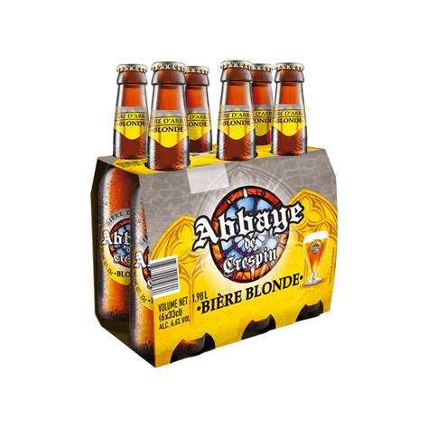 Abbaye De Crespin Biere Abbaye Blonde Bas Prix Chez Aldi