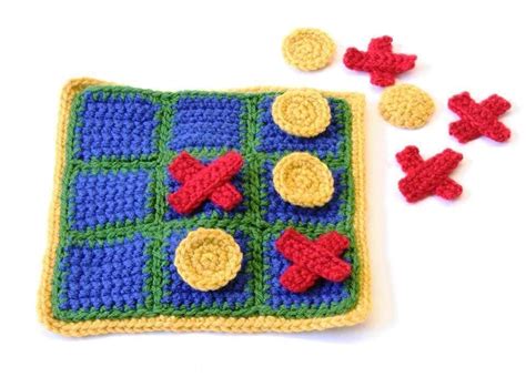 Jogo Da Velha Crochet Game Crochet Projects Crochet Patterns