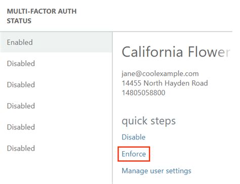 Enable Or Disable Multi Factor Authentication Microsoft 365 From