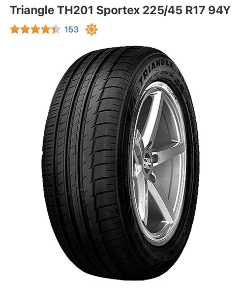 Новая резина triangle TH201 sportex 225/45/17 — KIA Pro_Ceed (1G), 1,6 ...