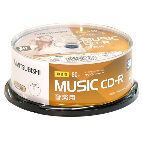 三菱ケミカルメディア 音楽用 Cd R 48倍速 30枚ar80fp30sj1 取り寄せ商品 録画・録音用メディア