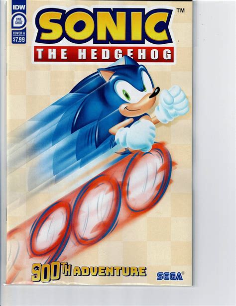 Sonic The Hedgehog 900th Adventure Cover A 2022 Comic Books