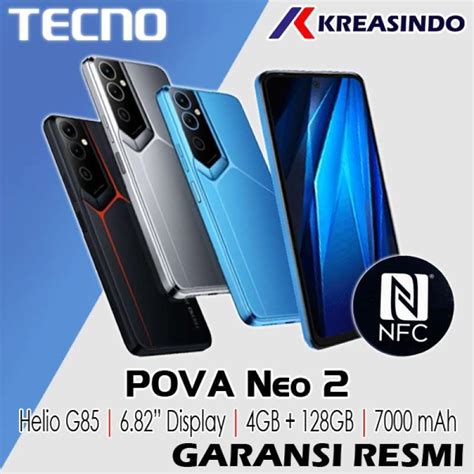 Jual Tecno Pova Neo Nfc Ram Gb Internal Gb Garansi Resmi Di