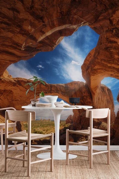 Double arch wall mural from Happywall #wallpaper #desert #wallmural # ...