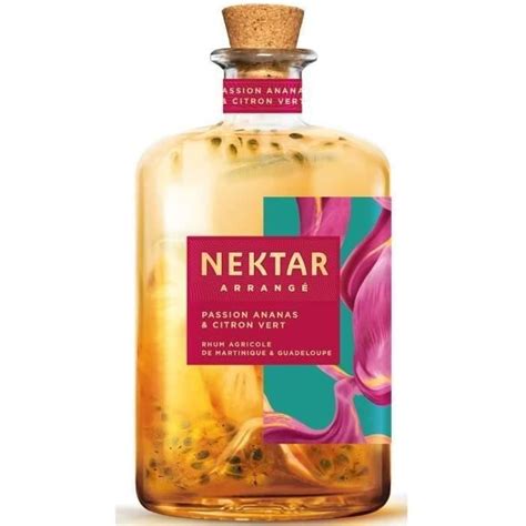 Nektar Rhum Arrangé Passion Ananas And Citron Vert 280 Vol 70 Cl La Cave Cdiscount