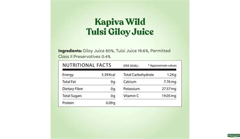 Buy Kapiva Tulsi Giloy Juice 1 Ltr Online At Best Prices Wellness