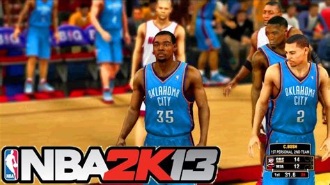 Nba 2k13 Demo Online Quick Match 1 Kevin Durant S Show Youtube