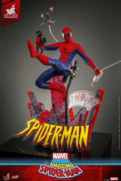 Hot Toys Marvel Comics Spider Man Scale Figure Embrace The Extraordinary Limited Edition