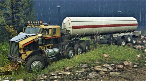 SnowRunner: Oshkosh M1070 Prime Mover v 1.5.1 Subscribe, Vehicle Tweak ...