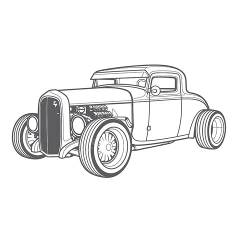 Desenhos De Transformadores Hot Rod Para Colorir