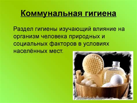 Правила личной гигиены и здоровья - online presentation
