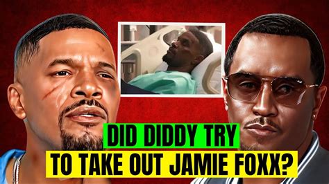 Diddy Tried To Kill Him Jamie Foxx Reveals Pop Gossip Youtube