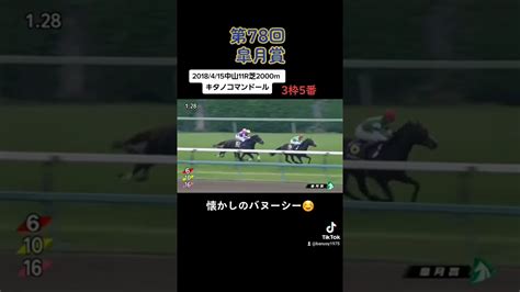 2018年4月15日 中山11r 第78回皐月賞 芝2000m キタノコマンドール Yayafa