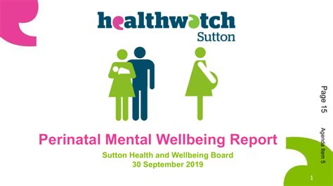 Ppt Perinatal Mental Wellbeing Report Sutton Health And Wellbeing