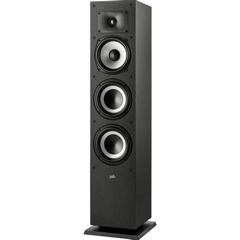 Polk Audio Mxt Monitor Xt Black High Resolution Floor Standing