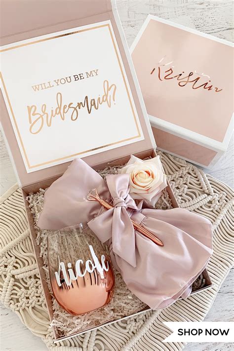 Pink Bridesmaid Proposal Boxes Artofit