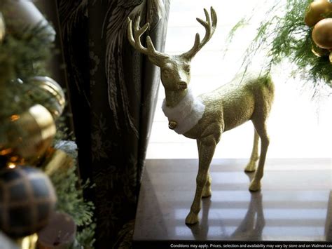 We Love Rudolph But This Gold Reindeer Is Slightly More Charming For