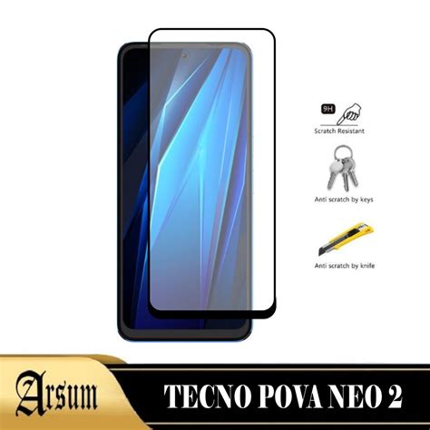 Jual Promo Tempered Glass Layar Tecno Pova Neo Pelindung Layar